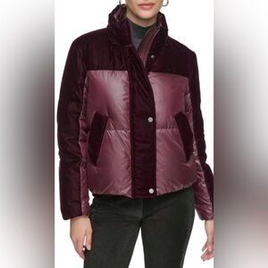 Andrew Marc Deep Burgundy Puffer Jacket - S/P